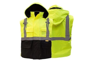 Under hvilke forhold reflekterer en refleksvest lys?