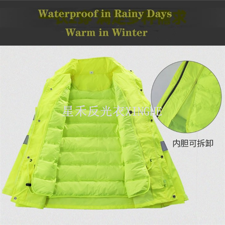 Reflective Winter Safety Jacket