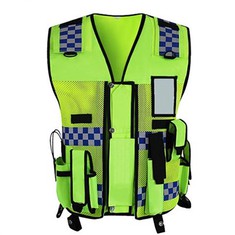 Forbedret synlighet Reflekterende politisikkerhetsvest