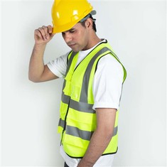 High Visibility Mesh Construction Refleksvest