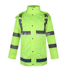Sikkerhet reflekterende regnfrakker