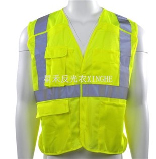 Sikkerhetsvest Type R Class 2 - Krok og løkke 5-Point Breakaway Closure